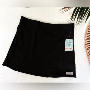 Ripskirt Hawaii original skirt swim coverup classic black wrap